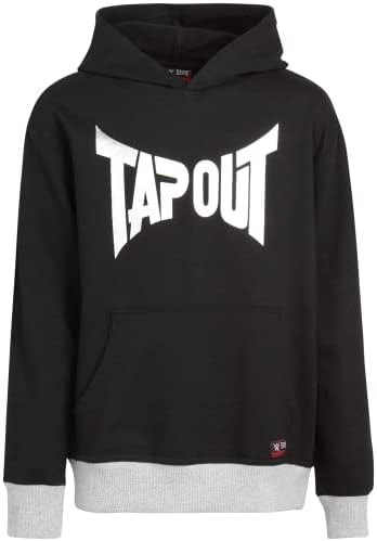 Moletom de tapout para meninos - capuz ativo de wrestling francês Terry Pullover