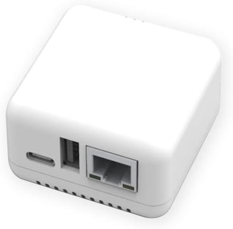 JMT NP330 USB 2.0 Print Server Mini Network Server Suporte para impressão a cabo/telefone/computador