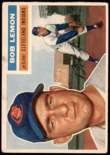 1956 Topps 255 Bob Lemon Cleveland índios bons índios