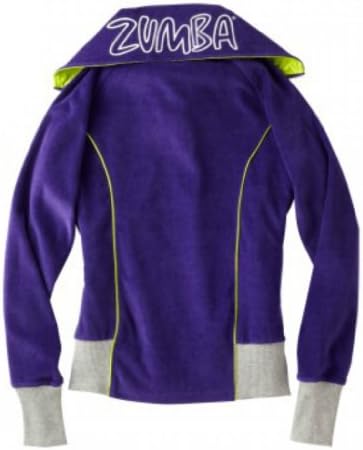 Zumba Fitness Feminina Zweety Velor Track Jacket