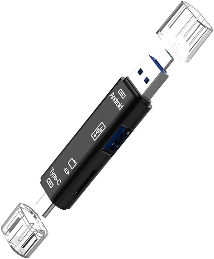 Volt+ 5 em 1 CARTE MULTIFUNÇÃO LEITOR COMPATÍVEL COM LG 38WP85C-W possui USB tipo C/ microUSB/ TF/ USB 2.0/ SD Reader