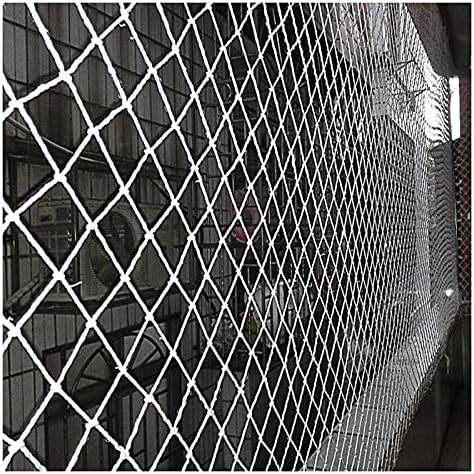 Algwxq Rail de segurança Rede infantil escada das escadas de segurança Redação da rede de decoração da varanda Proteção da escada da vedação da cerca da rede: malha de 3cm, tamanho: 2x2m
