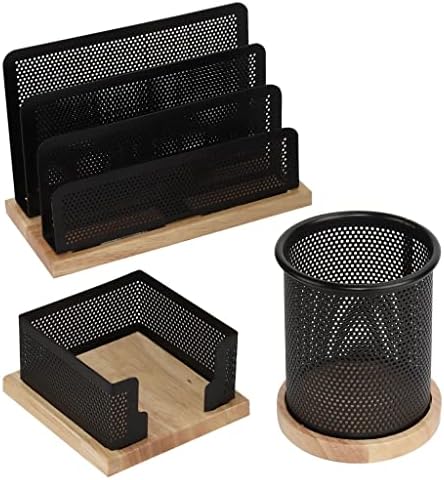 MHYFC Mesh Office Desk Organizer Set