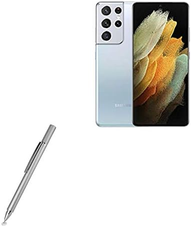 Caneta de caneta de onda de ondas de caixa compatível com Samsung Galaxy S21 Ultra - Stuada Capacitiva Finetouch,