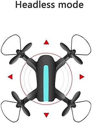 Qiyhbvr fpv drone com câmera 4k hd para adultos e crianças quadcopter com controle de voz/aplicativo, altitude Hold, flip 3D, uma