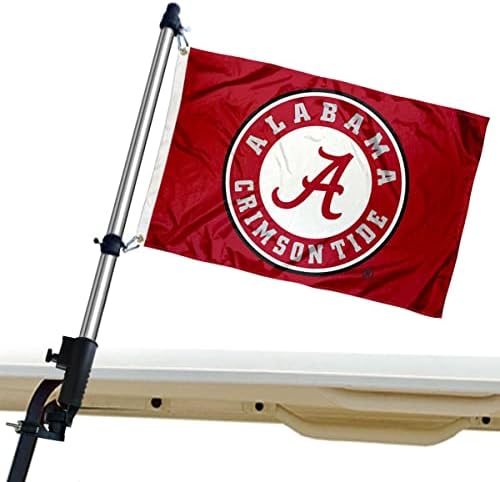 Alabama Crimson Tide Circle Boat Band e Stand Holder Mount Set