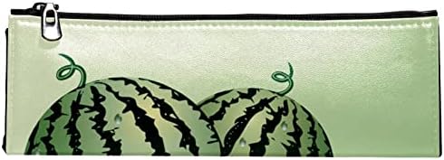Bolsa de maquiagem tbouobt bolsa de bolsa cosmética bolsa bolsa com zíper, desenho animado de frutas de melancia