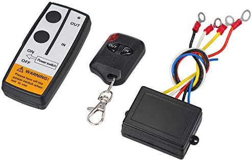 Yuangang 12V-24V 50 pés Smart Witch Wirete Remote Control Switch Conjunto e Luz de Indicador Universal para Jeep Truck ATV