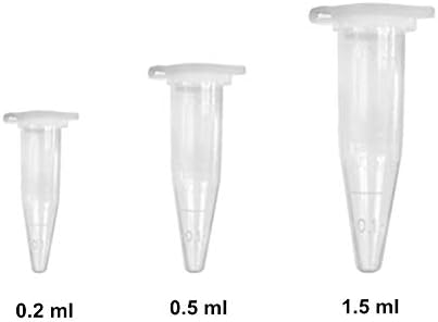 Jinyu centrífuga Tubos inferior Dica de teste de teste de teste de plástico transparente