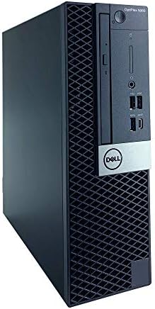 Dell Optiplex 5060 SFF Desktop-8ª geração Intel Core i7-8700 Processador de 6 núcleos de até 4,60 GHz, memória DDR4 de
