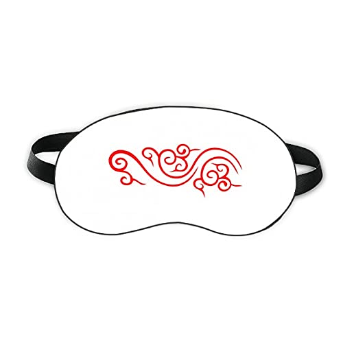Símbolo auspicioso de nuvem China Sleep Eye Shield Soft Night Blindfold Shade Cover