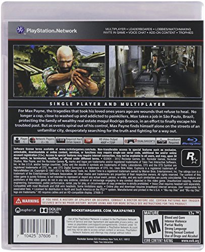 Max Payne 3: Edição Especial - PlayStation 3