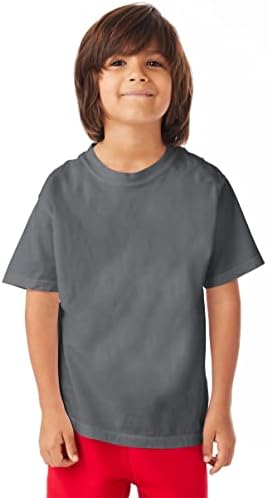 Hanes Youth 5,5 oz, de camiseta tingida por roupas de algodão