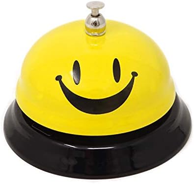 Honbay 3.3inch Smile fofo rosto chamado Bell Atendimento ao cliente Bell Bell Treining Treinamento Bell