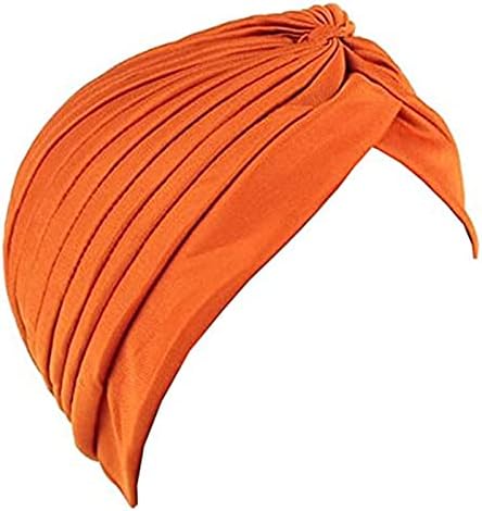 Chapto de turbante de nó em forma de V em forma de V clássico