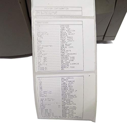 Impressora de etiqueta térmica direta Zebra S4M com portas USB, serial e paralela, velocidade de impressão de 6