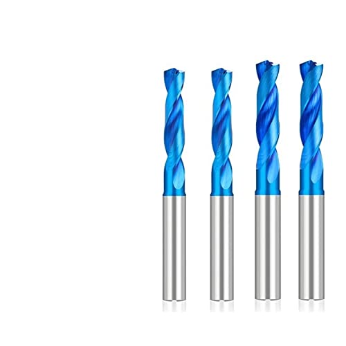 Broca bit 3d bits de carboneto de 3-12mm de refrigeração interna broca de torção espiral bit bit de revestimento azul furo