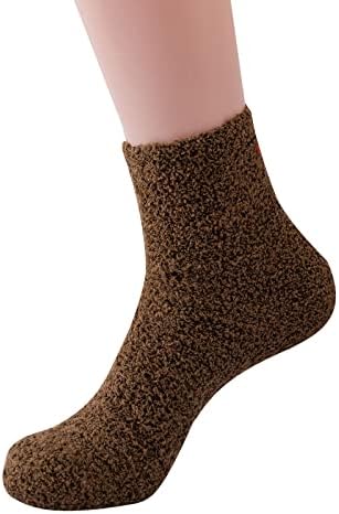 Meias de caminhada para mulheres de inverno Candy Color Tubo Socks