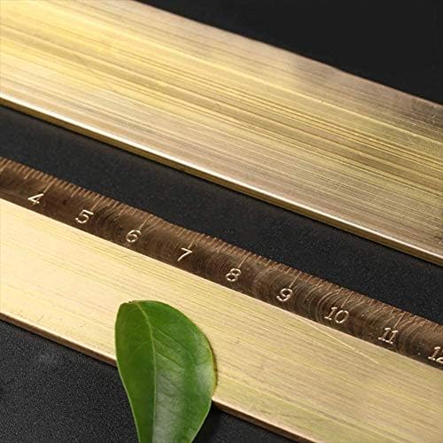 Folha de latão Huilun Placa de folha de latão do material Cu H59 Material de molde Espessura de corte a laser: 5mm, comprimento: