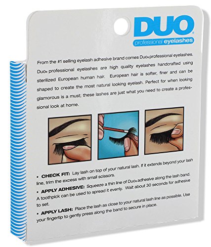 Duo Professional Sylashes com adesivo d12 fino e fino