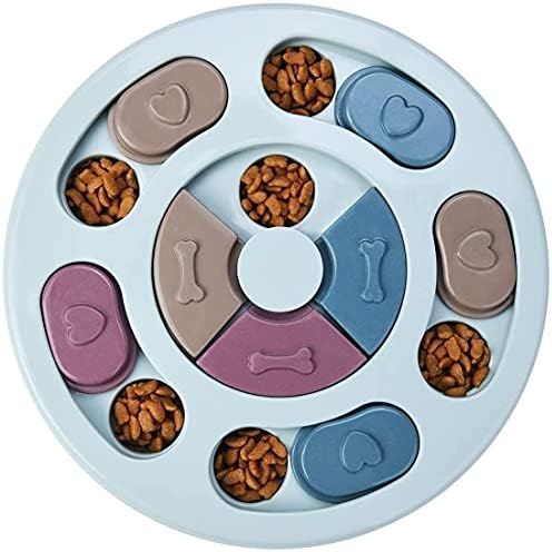 Brinquedos de quebra -cabeça Pethse Dog, caixa de brinquedos de treinamento interativo, dispensador de alimentos para alimentação