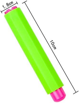 5 Pacote Pacote de giz ajustável Holder de giz para professores Kids School Office Office Board, 5 cores, 3,7 x 0,6