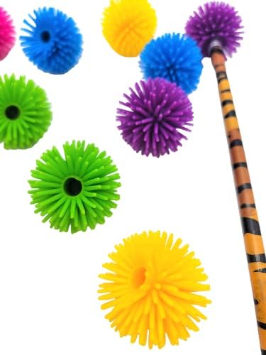 Tops de lápis de hedge colorido 1.5 . Aputadores de borracha divertidos.