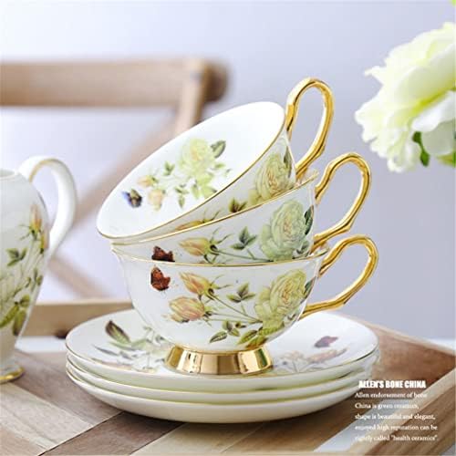 Wionc Rose Bone China Coffee Set