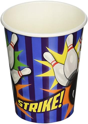 Fórum Novelies Bowling 9 Oz Cups - Supplies de festa