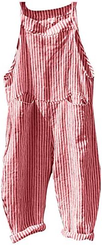 Kcjgikpok jeans de manga longa Moda feminina Mulheres de bolso de bolso mangas mangas com listras de traje de traje de macacão