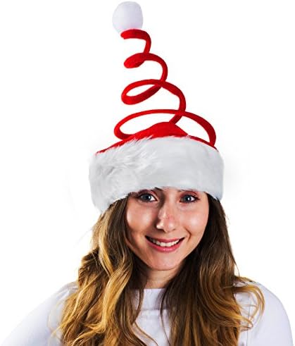 Chapéus de festa engraçados Papai Noel - Chapéu de elfo - chapéu de árvore de Natal - Bandeira de chifre -