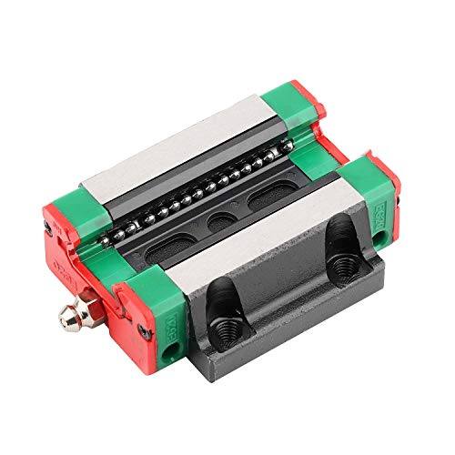 Mssoomm 15mm EGW15 Kit de trilho linear quadrado CNC 4pcs EGW15-72,83 polegada / 1850mm +8pcs EGW15 - Bloco de deslizamento de carruagem de CA para impressora 3D e projeto DIY