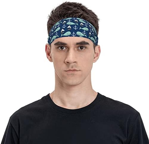 Trabalho unissex pulseira de pulseiras náuticas âncora de roda de peixe esportivo multifuncional bandeira de desempenho masculino de desempenho masculino