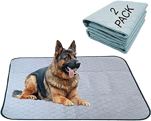 Jalousie 2 pacote 36 x 42 Reutilizável Dog Whelping Pad/tape