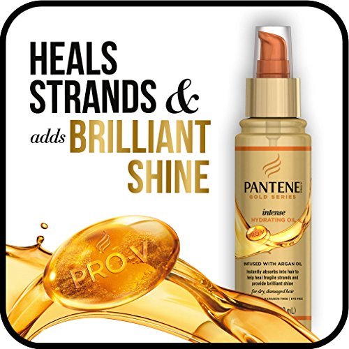 Pantene Pro-V Gold Series Tratamento de óleo hidratante, 3,2 fl oz