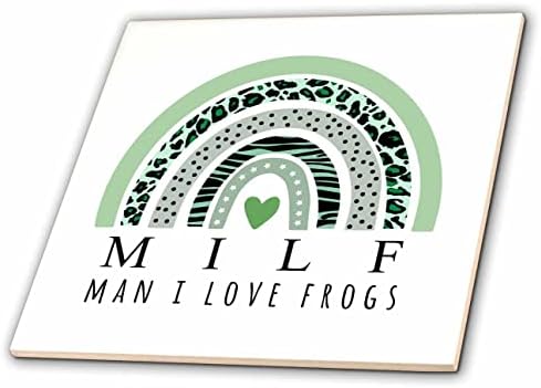 3drose Milf Man I Love Frogs - Humor de Amante Amadrizado Funnamente