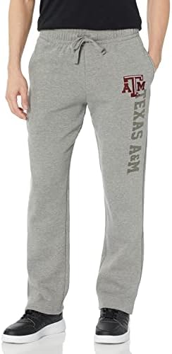 E5 Men's NCAA Fleece Pants, Texas A&M, S
