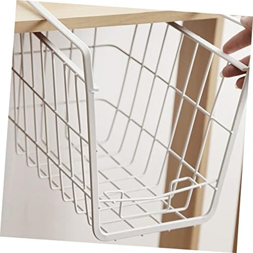 Costa de cesta de armazenamento 1PC, suportes de pia para baixo da pia da prateleira para armário de utensílios de metal para