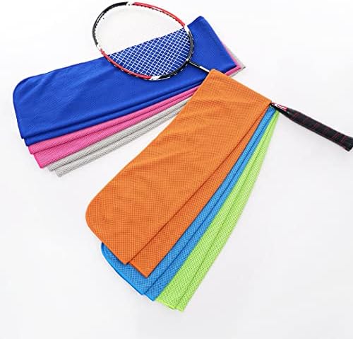 Vensen Case Bamboo Fibra de carvão para resfriamento de fitness Toalha de água ao ar livre absorção de água rápida Toalha esportiva BamboCharcoalColdskyBlue