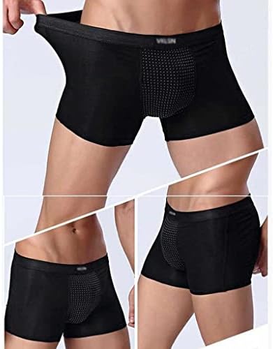 XSion 3/5 Pacote de roupas íntimas masculinas Ultra de aumento de terapia magnética boxer Briefs de saúde