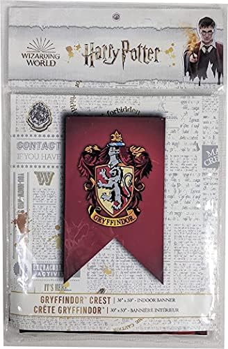 Bandeira de parede de Harry Potter - tamanho grande 30 x 50 - banner de tecido interno