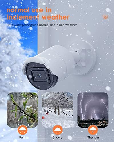 318NETECH DS-2CD2083G2-I 2,8 mm 8mp 4K Câmera de rede de balas ACUSEnse com detecção de AI Human/Vehicle, substitua