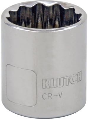 Soquete de klutch-métrica, 12 mm, 1/2in.-drive, 12-pt.