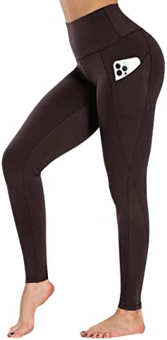 Leggings de Gayhay com bolsos para mulheres reg e plus size - capri ioga calça alta cintura compressão de controle de