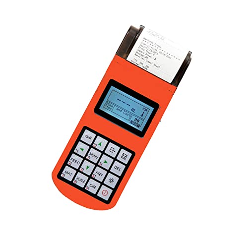 Medidor de medição digital do testador de dureza Leeb com impressora térmica de construção tela LCD com múltipla escala