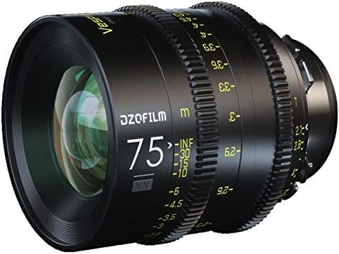 Dzofilm Vespid Prime Cinema 7-lente Kit B com 25 mm, 35 mm, 50 mm, 75 mm, 100 mm, 125mm T2.1, 90mm Macro T2.8 para montagem