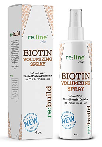 Spray volumizante de biotina para spray de espessamento de cabelo spray natural de biotina para espessante de cabelo