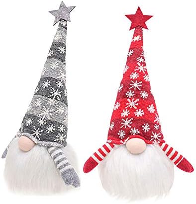 Decorações de árvores Ornamentos Defina férias de boneca de Santa para casa Decoração de Natal Cloth Presente Decoração Decoração