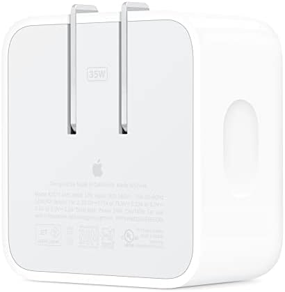 Apple 35W Dual Usb-C Porta Compacta Adaptador de energia