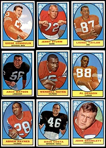 1967 Topps Denver Broncos Set Denver Broncos VG/Ex+ Broncos